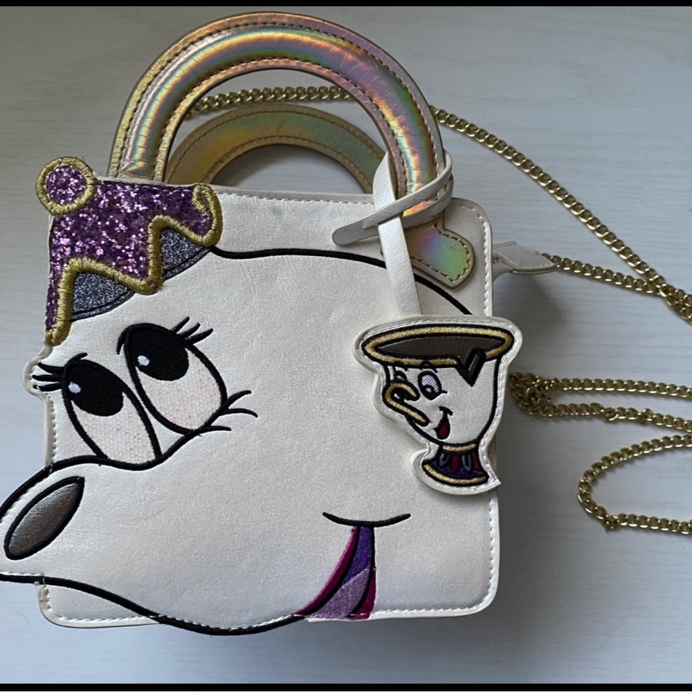 Mrs. Potts Disney Danielle Nicole Beauty and the beast purse